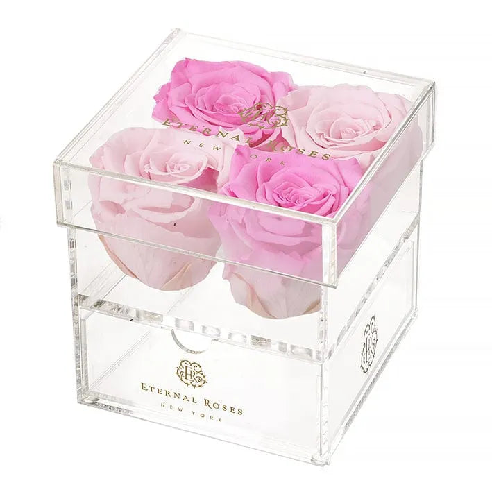 Eternal Roses® Gift Box Madison Four Rose Keepsake Gift Box