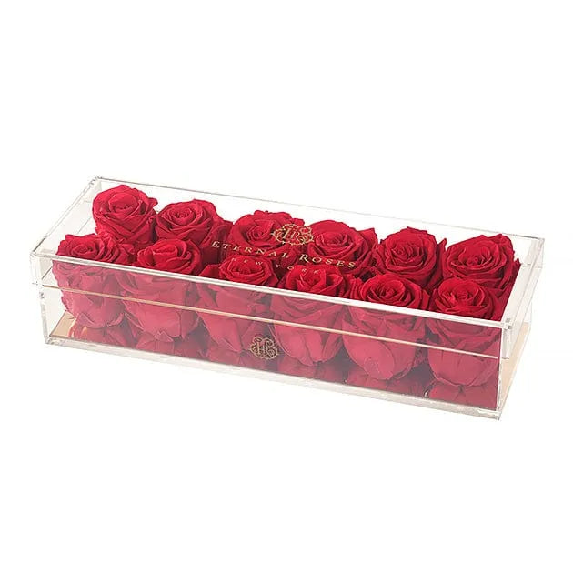 Eternal Roses® Gift Box Madison Gold Twelve Roses Gift Box