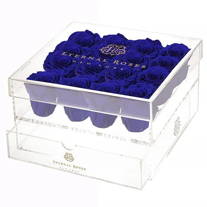 Eternal Roses® Gift Box 16-Rose / Azzure Madison Sixteen Rose Gift Box