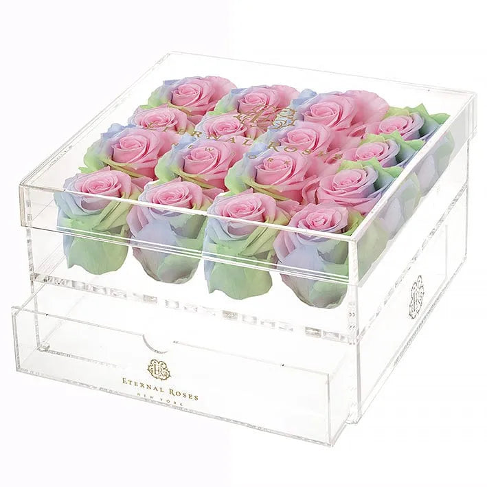 Eternal Roses® Gift Box 16-Rose / Aurora Madison Sixteen Rose Gift Box