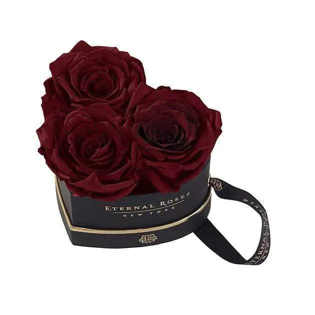 Eternal Roses® Gift Box Black / Wineberry Mini Chelsea Gift Box