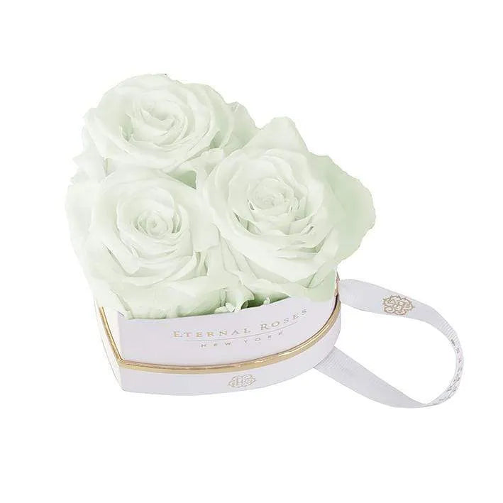 Eternal Roses® Gift Box White / Mint Mini Chelsea Gift Box