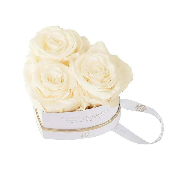 Eternal Roses® Gift Box White / Canary Mini Chelsea Gift Box