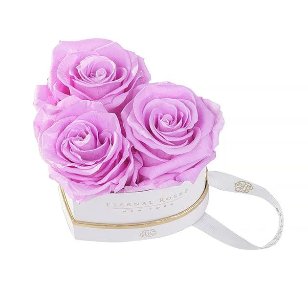 Eternal Roses® Gift Box White / Iris Mini Chelsea Gift Box