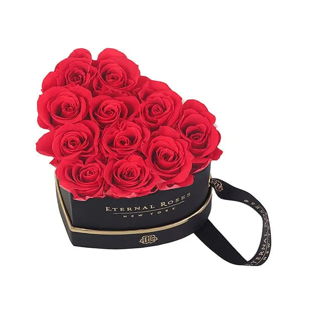 Eternal Roses® Gift Box Black / Scarlet NEW Petite Chelsea Gift Box