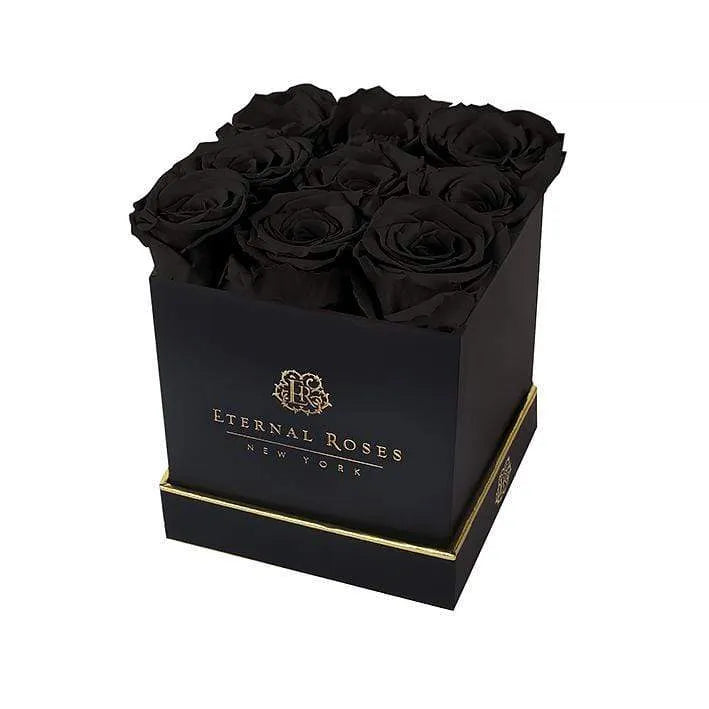 Black Roses Delivery | Real Preserved Dark Roses Bouquet – Eternal Roses®