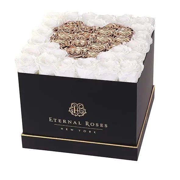 Eternal Roses® Black / Baroque Lennox Grand Amore Gift Box