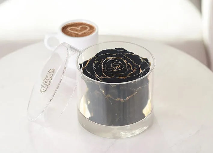 Eternal Roses® Madison Round Acrylic Gift Box