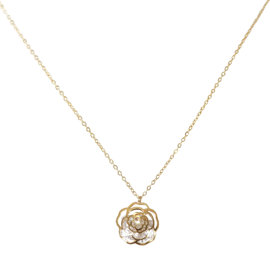 Eternal Roses® Rose Gold Necklace - View 2