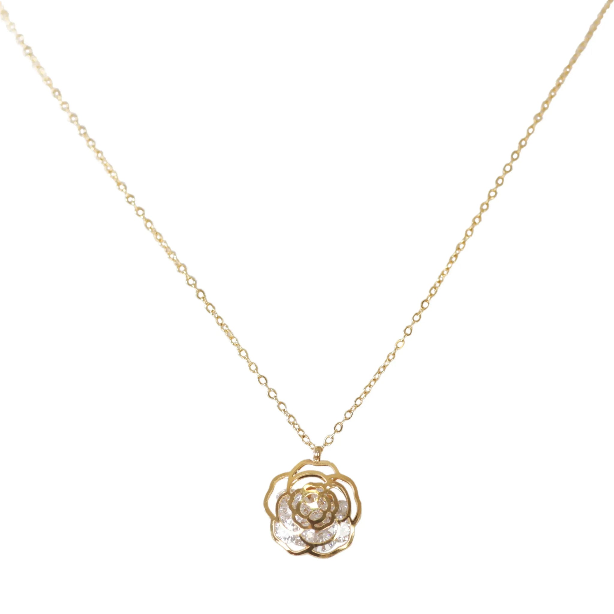 Rose Gold Necklace | Eternal Roses®