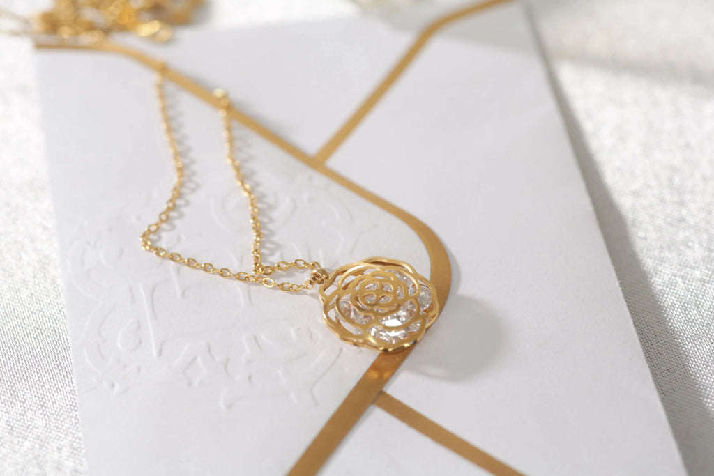 Rose Gold Necklace | Eternal Roses®