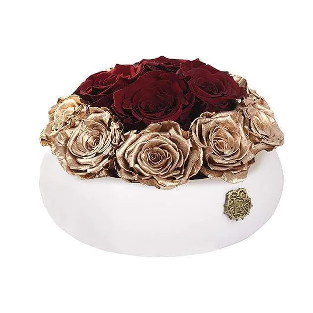 Eternal Roses® Small / Golden Ruby Nobu Centerpiece Eternal Roses Arrangement