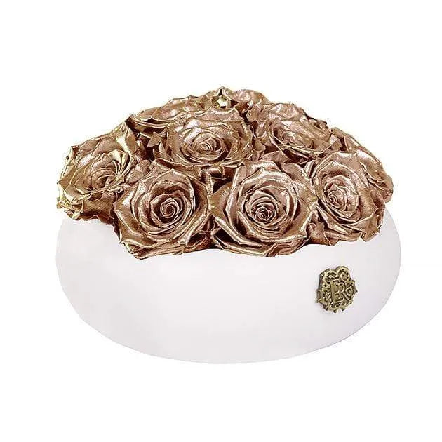 Eternal Roses® Small / Gold Nobu Centerpiece Eternal Roses Arrangement