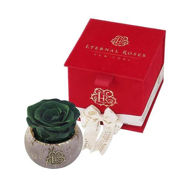 Eternal Roses® Wintergreen Tiffany Red Velvet Gift Box - Valentine's Day Gift