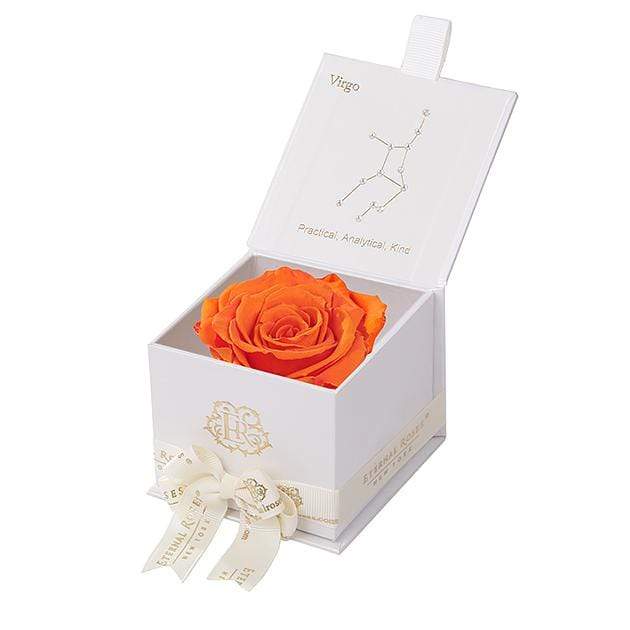 Eternal Roses® Astor Gift Box White / Sunset Astor Eternal Rose Gift Box - Virgo