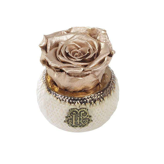 Eternal Roses® Centerpiece Gold Mini Soho Classic Eternal Forever Rose