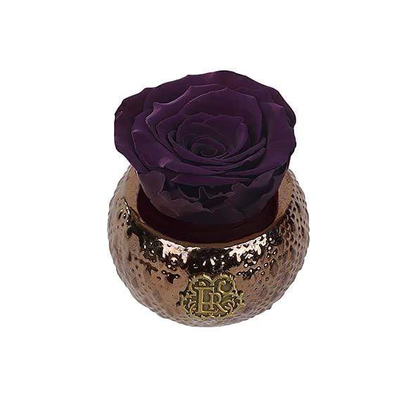Eternal Roses® Centerpiece Plum Mini Soho Royal Eternal Luxury Rose