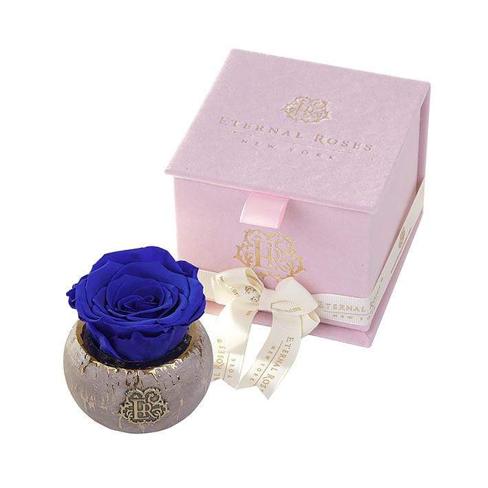 Eternal Roses® Centerpiece Azzure Tiffany Soft Pink Velvet Gift Box