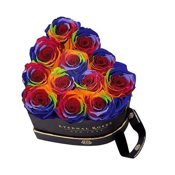Eternal Roses® Gift Box Black / Rainbow Chelsea Eternal Rose Gift Box