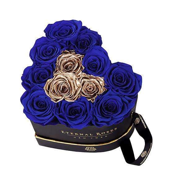 Eternal Roses® Gift Box Black / Royal Gold Chelsea Eternal Rose Gift Box