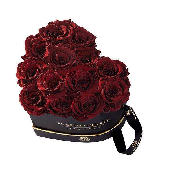 Eternal Roses® Gift Box Black / Wineberry Chelsea Eternal Rose Gift Box