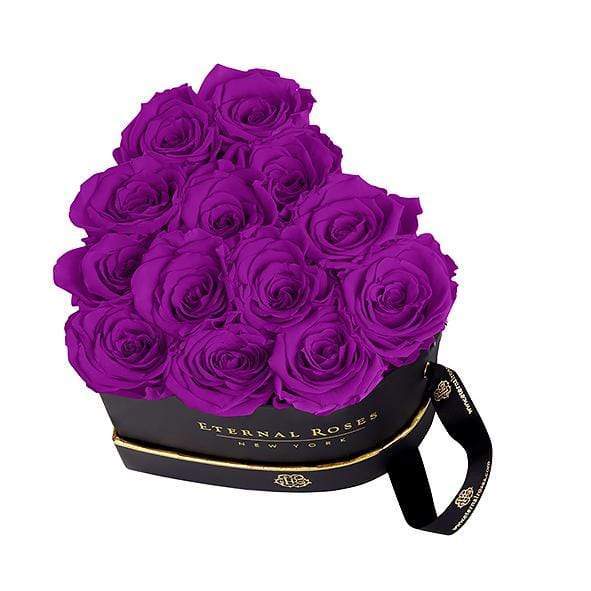 Eternal Roses® Gift Box Black / Orchid Chelsea Eternal Rose Gift Box