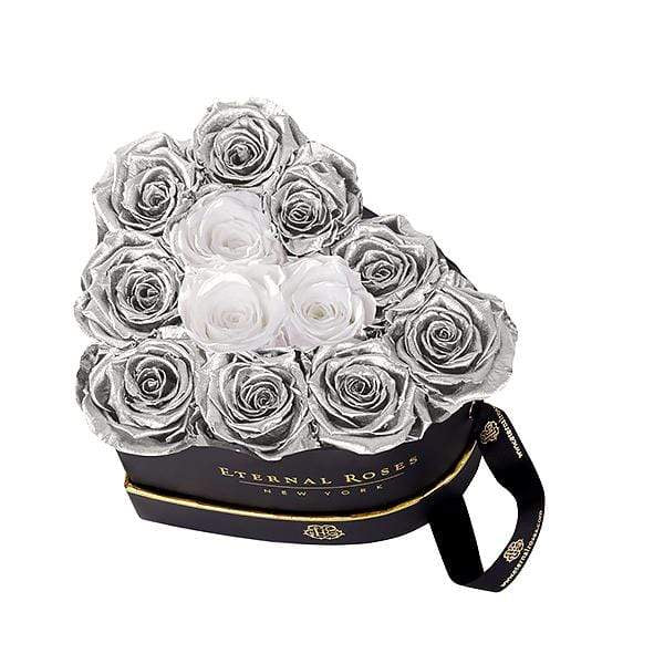 Eternal Roses® Gift Box Black / Snow Drop Chelsea Eternal Rose Gift Box