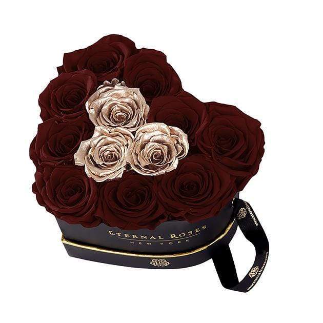 Eternal Roses® Gift Box Black / Golden Ruby Chelsea Eternal Rose Gift Box