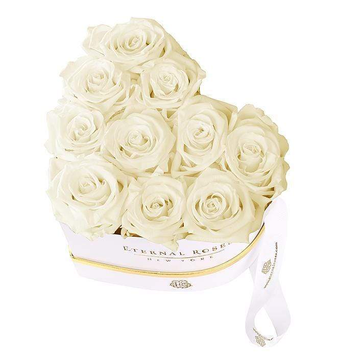 Eternal Roses® Gift Box White / Canary Chelsea Eternal Rose Gift Box
