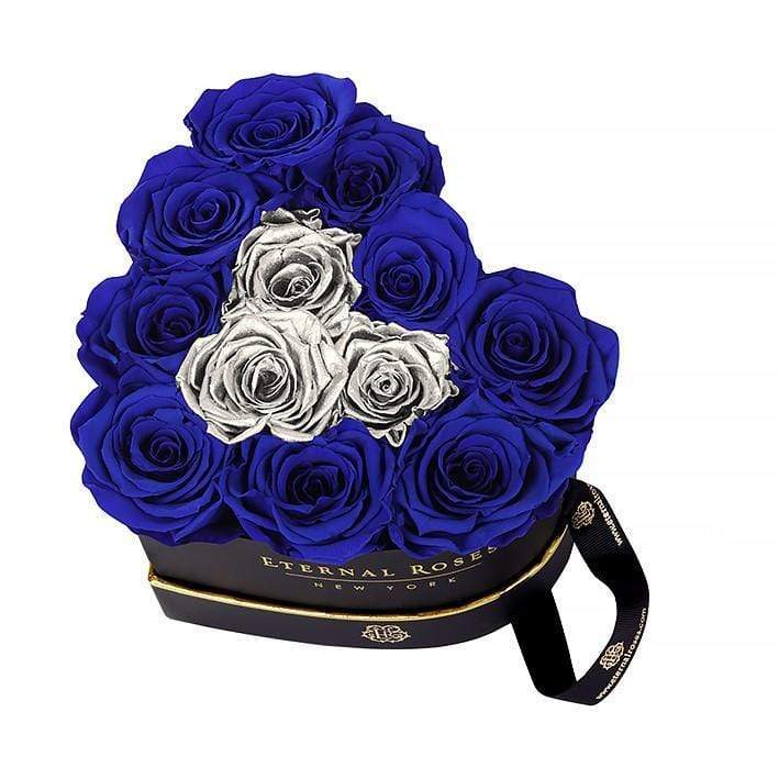 Eternal Roses® Gift Box Black / Royal Silver Chelsea Eternal Rose Gift Box