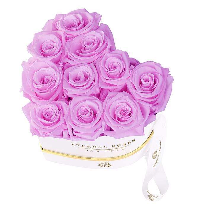 Eternal Roses® Gift Box White / Iris Chelsea Eternal Rose Gift Box