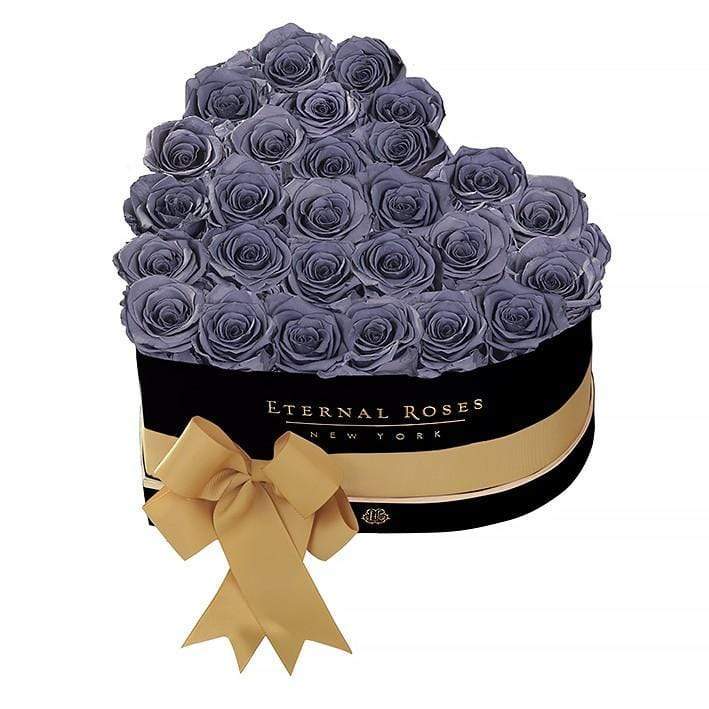 Eternal Roses® Gift Box Black / Stormy Grand Chelsea Eternal Rose Gift Box