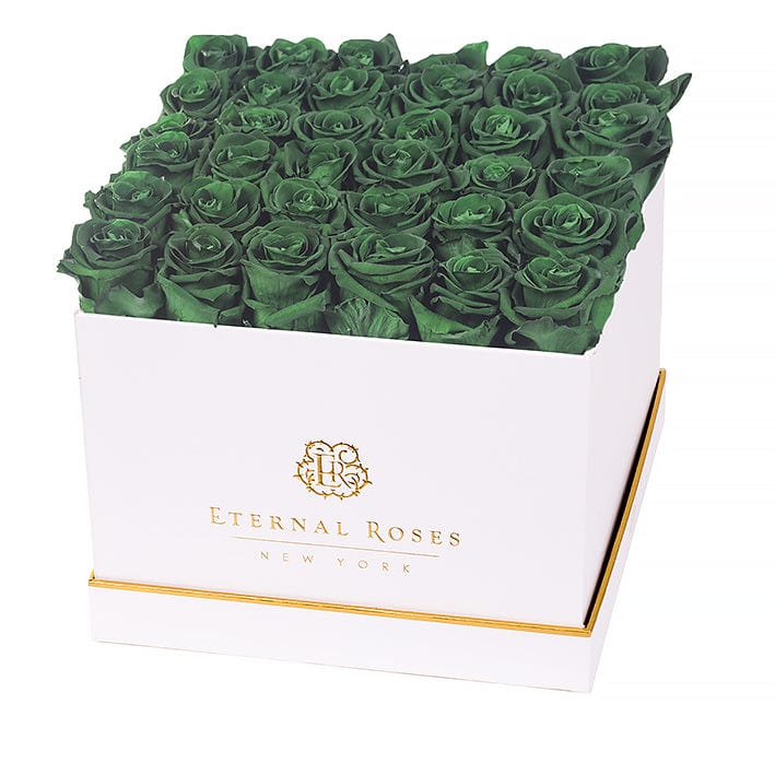 Eternal Roses® Gift Box White / Wintergreen Lennox Grand Eternal Rose Gift Box - Best Gift for Birthday/Anniversary