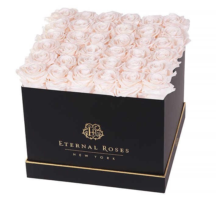 Eternal Roses® Gift Box Black / Mimosa Lennox Grand Eternal Rose Gift Box - Best Gift for Birthday/Anniversary