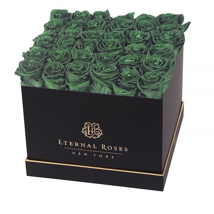 Eternal Roses® Gift Box Black / Wintergreen Lennox Grand Eternal Rose Gift Box - Best Gift for Birthday/Anniversary