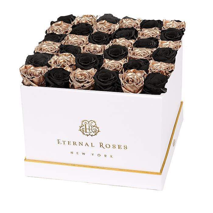 Eternal Roses® Gift Box White / Starry Night Lennox Grand Eternal Rose Gift Box - Best Gift for Birthday/Anniversary