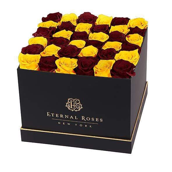 Eternal Roses® Gift Box Black / Sunflower Lennox Grand Eternal Rose Gift Box - Best Gift for Birthday/Anniversary