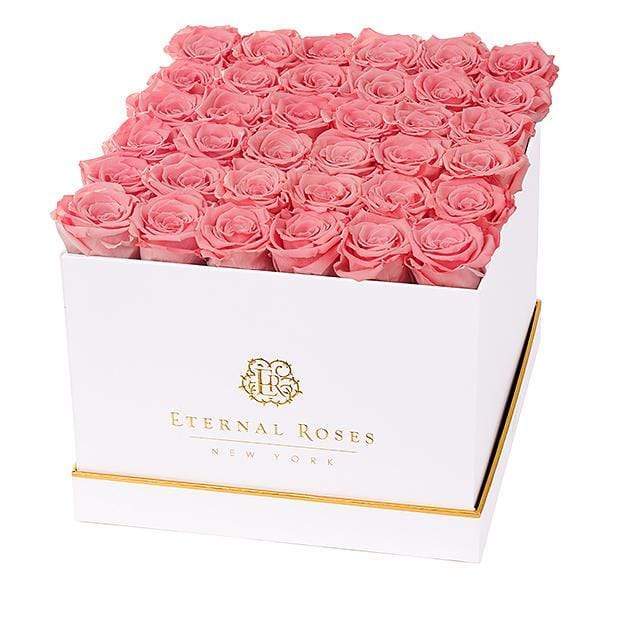 Eternal Roses® Gift Box White / Amaryllis Lennox Grand Eternal Rose Gift Box - Best Gift for Birthday/Anniversary