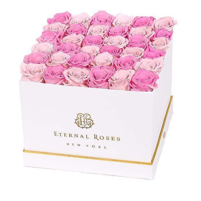 Eternal Roses® Gift Box White / Rose Soiree Lennox Grand Eternal Rose Gift Box - Best Gift for Birthday/Anniversary