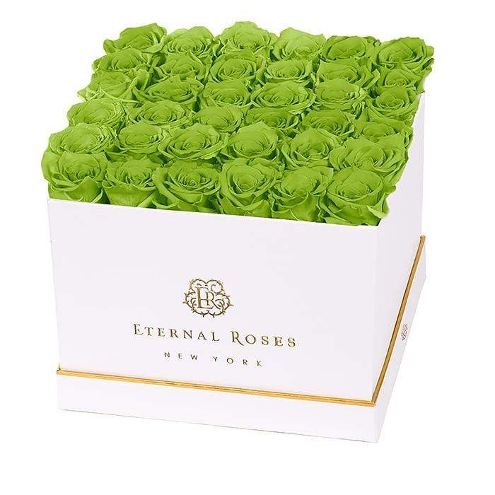 Eternal Roses® Gift Box White / Mojito Lennox Grand Eternal Rose Gift Box - Best Gift for Birthday/Anniversary