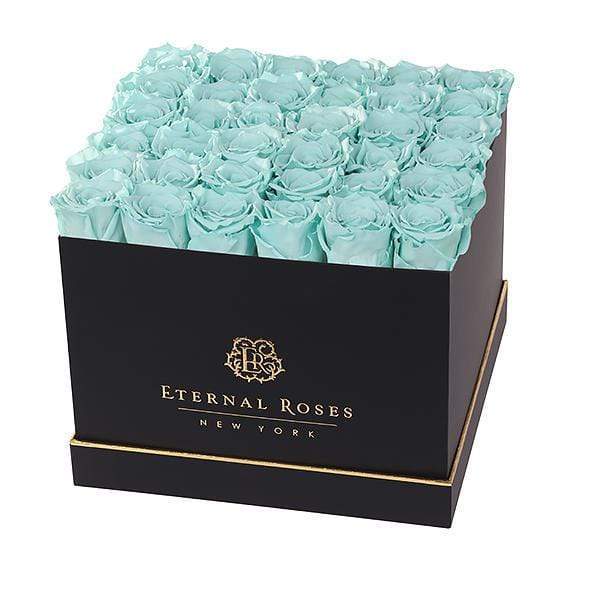 Eternal Roses® Gift Box Black / Tiffany Blue Lennox Grand Eternal Rose Gift Box - Best Gift for Birthday/Anniversary