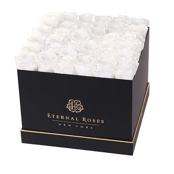 Eternal Roses® Gift Box Black / Frost Lennox Grand Eternal Rose Gift Box - Best Gift for Birthday/Anniversary