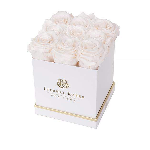 Eternal Roses® Gift Box White / Mimosa Lennox Large Eternal Rose Gift Box
