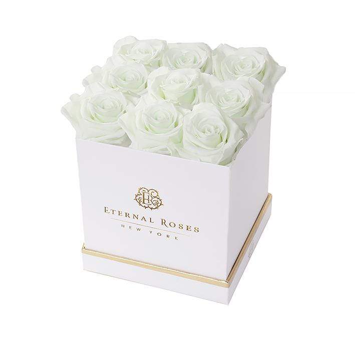 Eternal Roses® Gift Box White / Mint Lennox Large Eternal Rose Gift Box