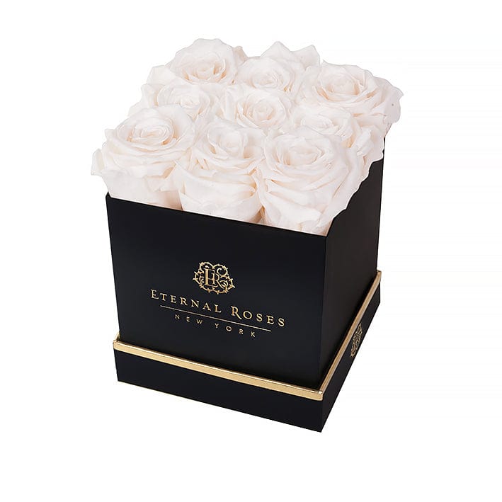 Eternal Roses® Gift Box Black / Mimosa Lennox Large Eternal Rose Gift Box
