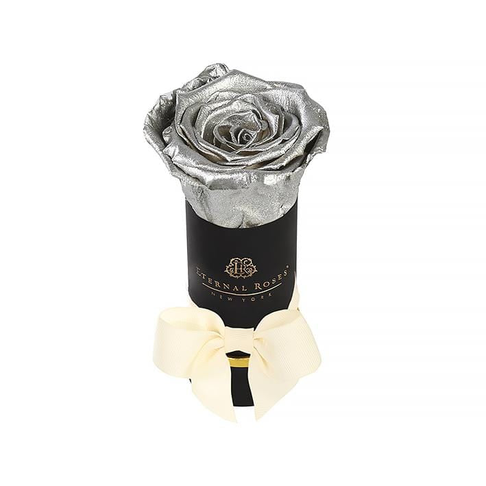 Eternal Roses® Gift Box Black / Silver Liberty Eternal Rose Gift Box