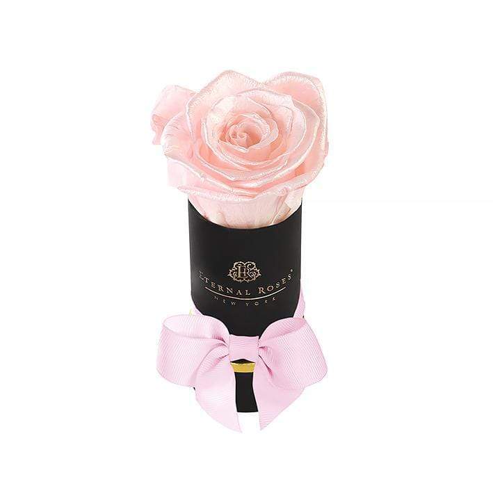 Eternal Roses® Gift Box Black / Pearly Pink Liberty Eternal Rose Gift Box