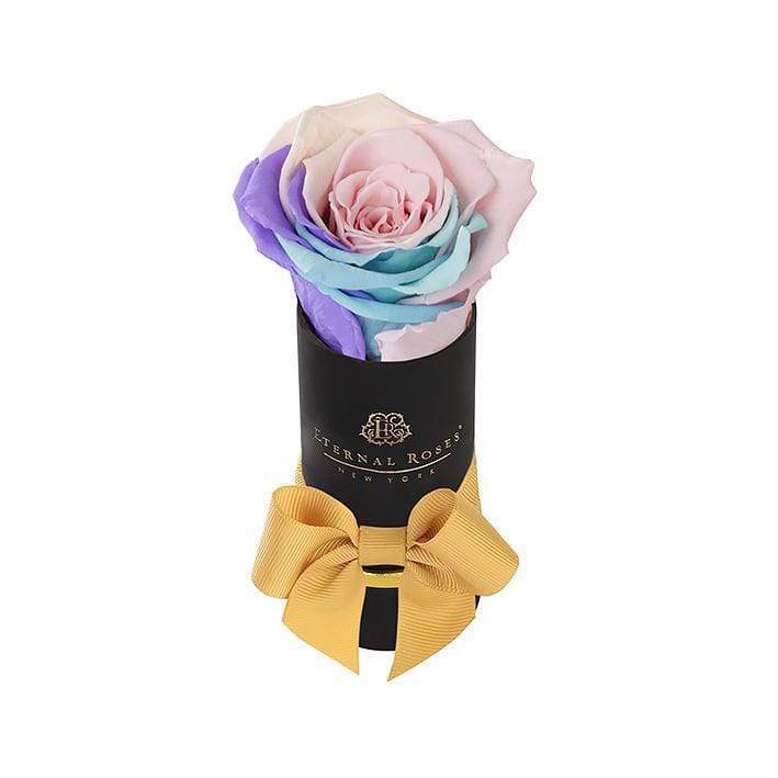 Eternal Roses® Gift Box Black / Candy Rainbow Liberty Eternal Rose Gift Box