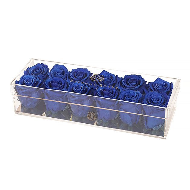 Eternal Roses® Gift Box 12-Rose / Azzure Madison Gold Twelve Roses Gift Box