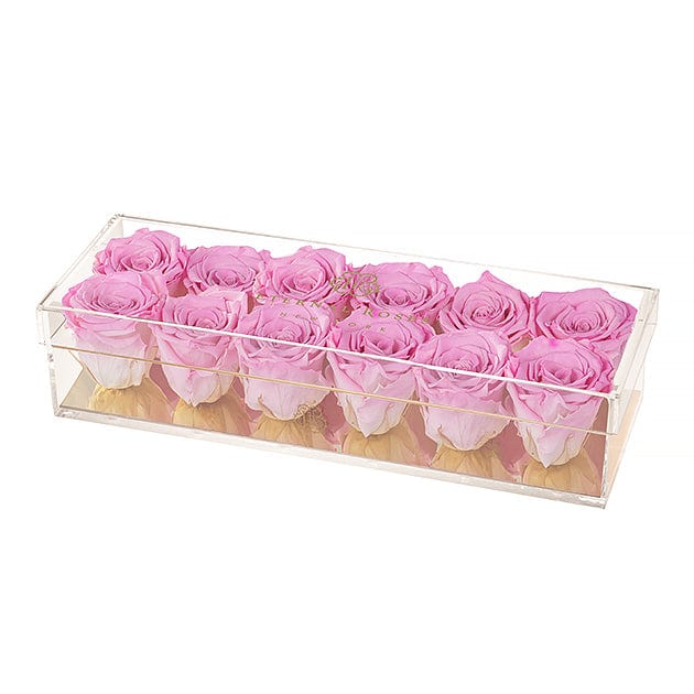 Eternal Roses® Gift Box 12-Rose / Primrose Madison Gold Twelve Roses Gift Box